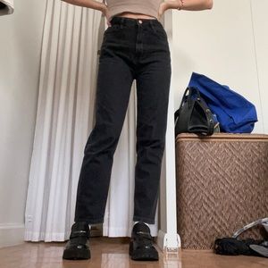 Zara straight leg/mom jeans